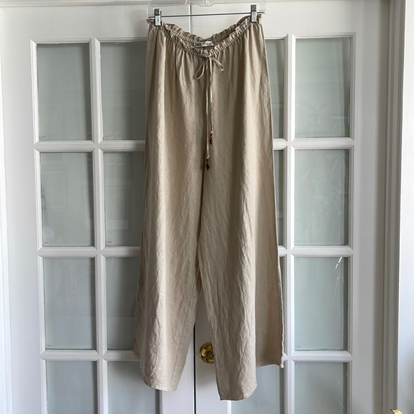 Zara Pants & Jumpsuits Zara 0 Linen Pants Poshmark